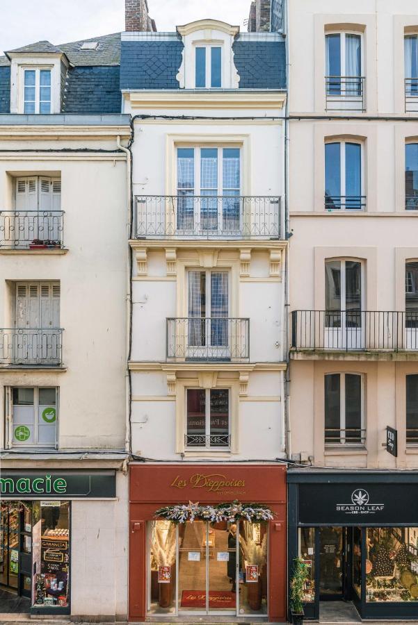 L'Etablissement Toimoinou, Hyper-Centre, Vue Marche, Proche Mer 150M, Lits Faits A Votre Arrivee, Serviettes De Toilette, Menage, Inclu, Netflix, Accueil En Personne Dieppe Zewnętrze zdjęcie